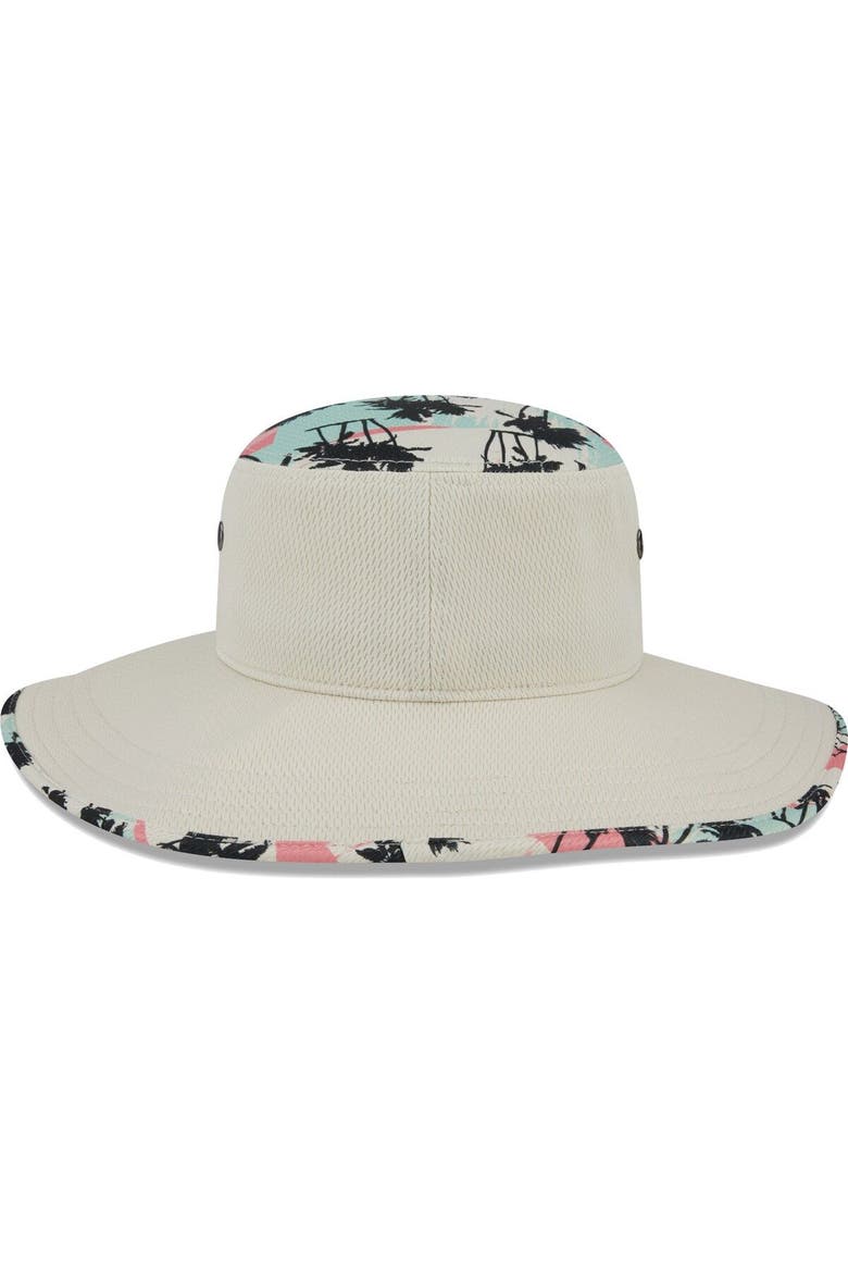 Men's New Era Natural St. Louis Cardinals Retro Beachin' Bucket Hat, Alternate, color, Natural