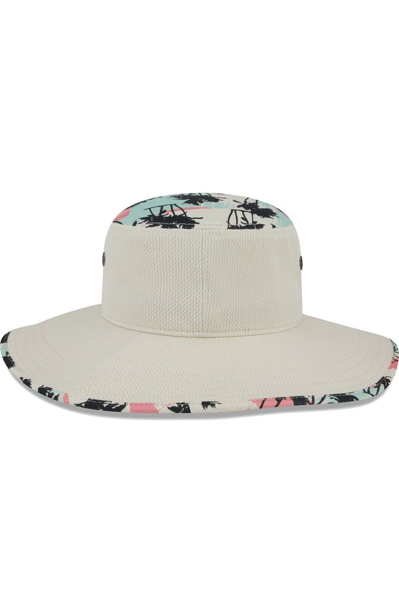 New Era Men's New Era Natural St. Louis Cardinals Retro Beachin' Bucket Hat, Alternate, color, 