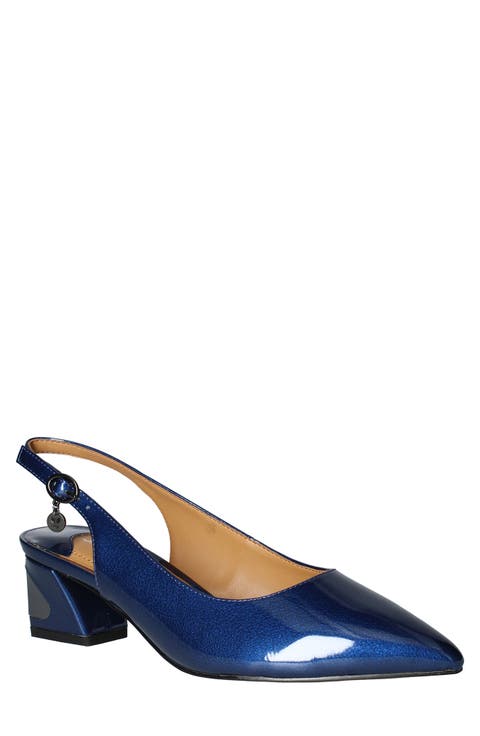 J.Renée Shayanne Slingback Pointed Toe Pump (Women)