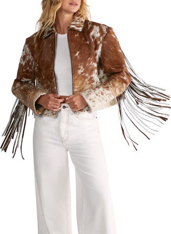 NASTY GAL Zip Through Fringe Jacket | Nordstrom