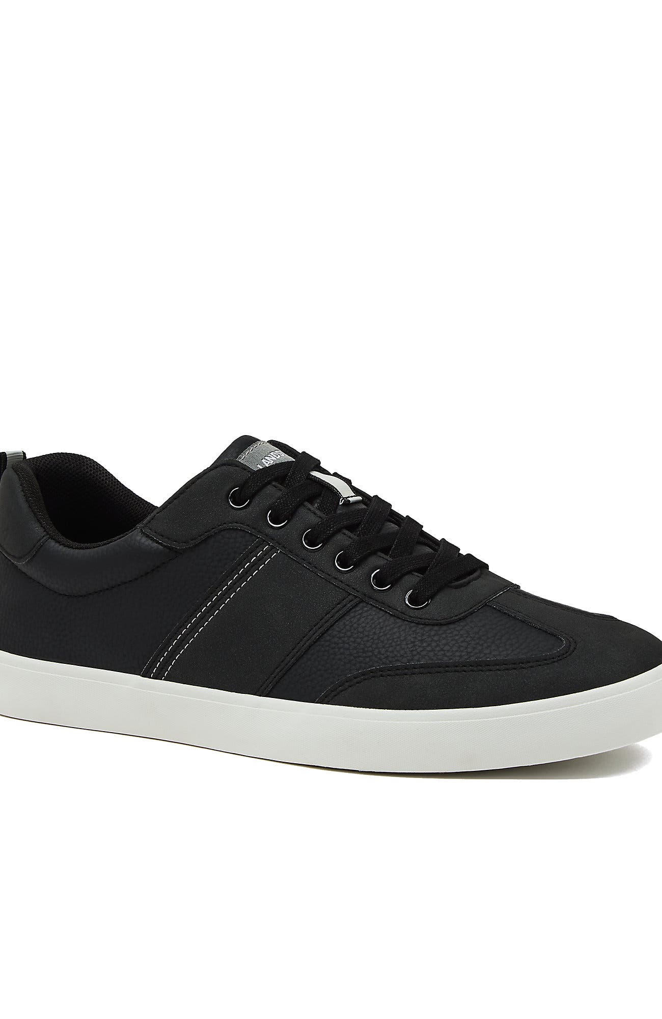 Lands' End Tribeca Low Top Sneakers, Main, color, Black
