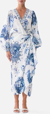 Camilla Wrap Midi Dress