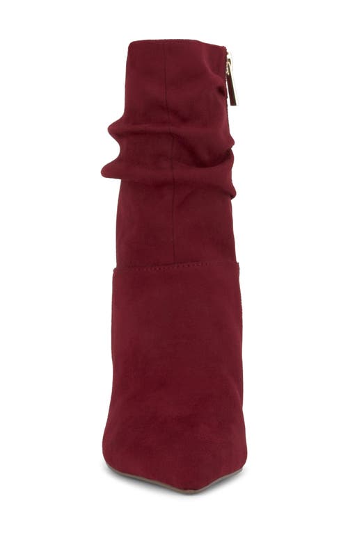 Jessica Simpson Welina Pointed Toe Bootie In Red