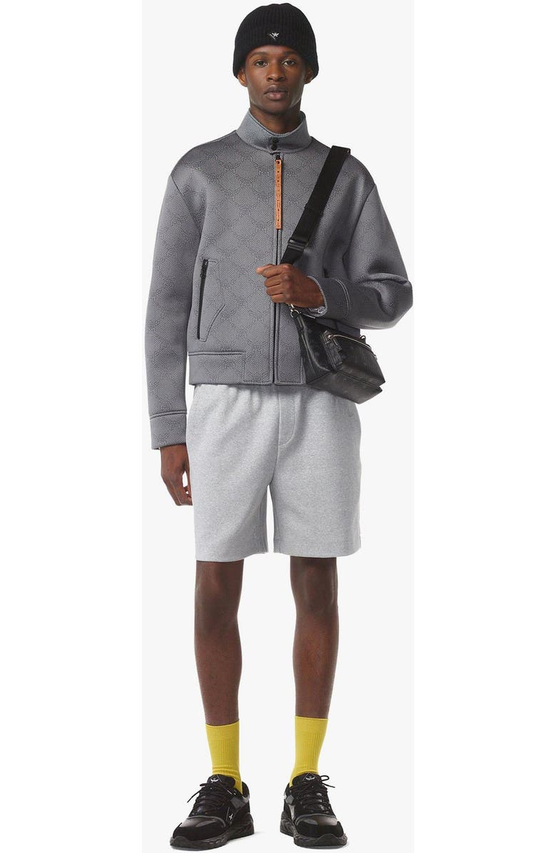 MCM Aren Crossbody in Visetos, Alternate, color, Black