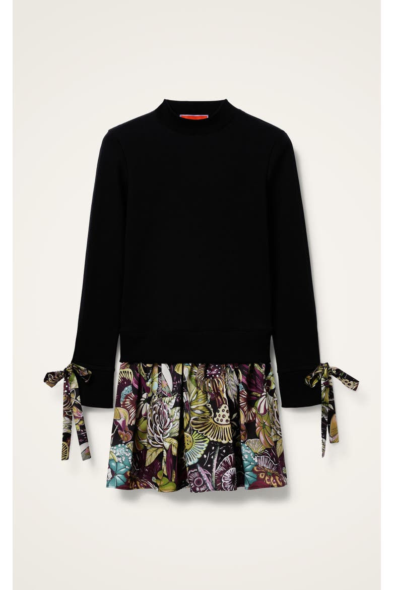 Sporty Dress, Alternate, color, Fun-Gi Black