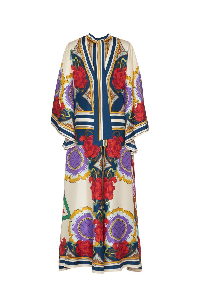 La DoubleJ Magnifico Dress Placée Taormina Rust, Alternate, color,