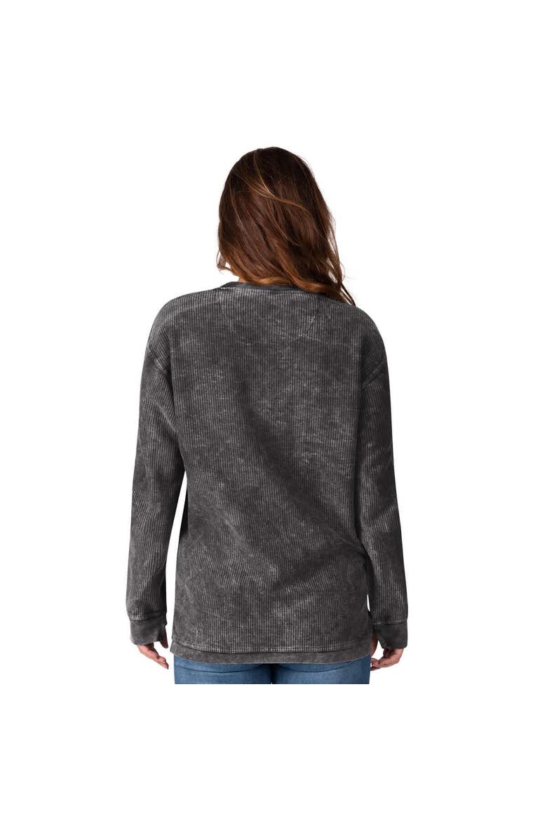 Women's G-III 4Her by Carl Banks Black San Diego Padres Comfy Cord Pullover Sweatshirt, Alternate, color, Black
