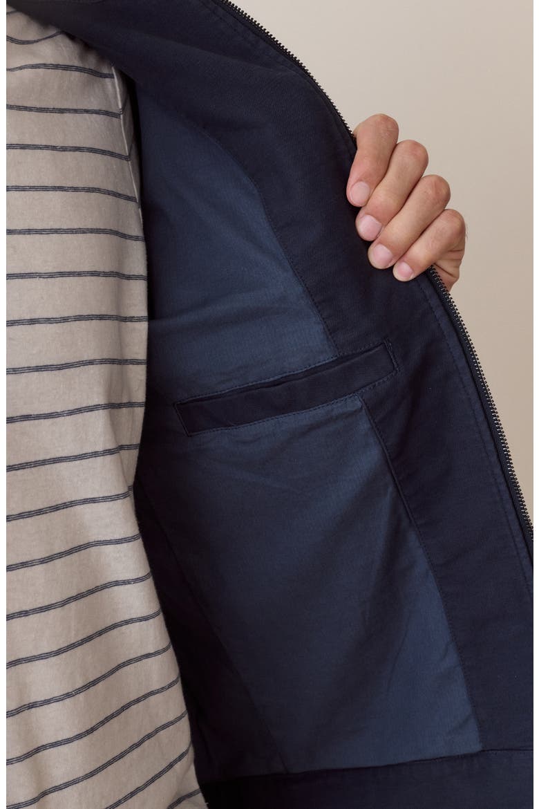 Flex Terry Traveler Jacket, Alternate, color, NAVY
