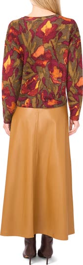 Floral Crewneck Sweater
