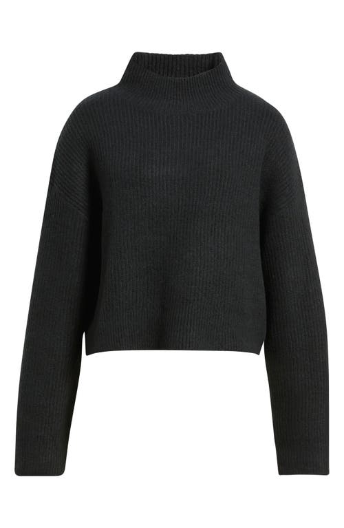 Bp. Oversize Cozy Mock Neck Sweater In Blue