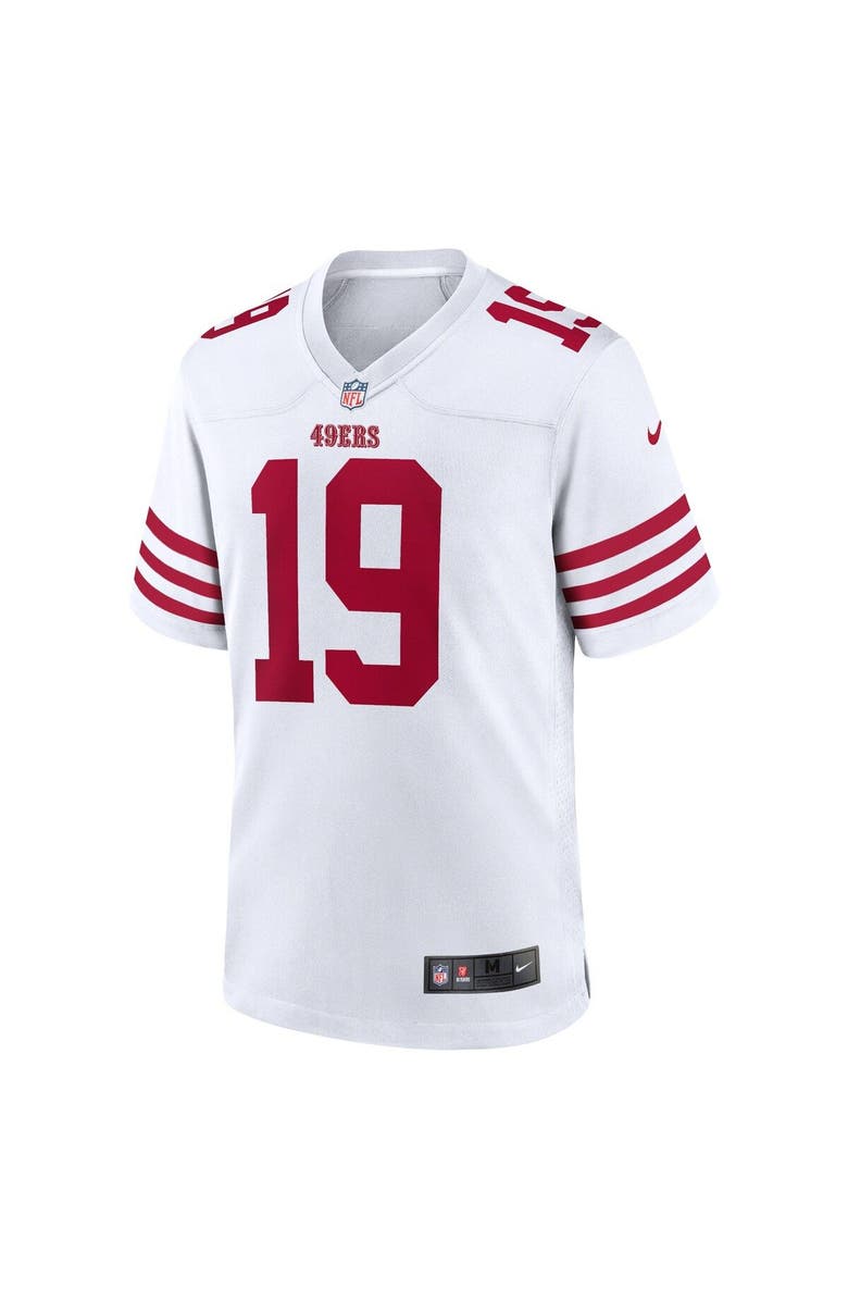 Nike Men's Nike Deebo Samuel White San Francisco 49ers Player Game Jersey, Alternate, color, 