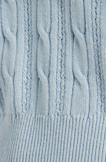 Bow Back Cable Knit Sweater