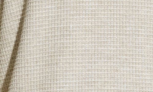 Civil Society Waffle Knit Drop Shoulder Hoodie In Neutral