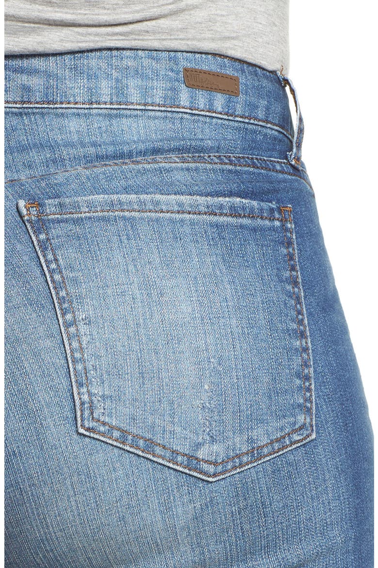 Catherine Denim Boyfriend Shorts, Alternate, color, FEMININE