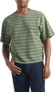 Brixton Boxy Shield Stripe Piqué T-Shirt