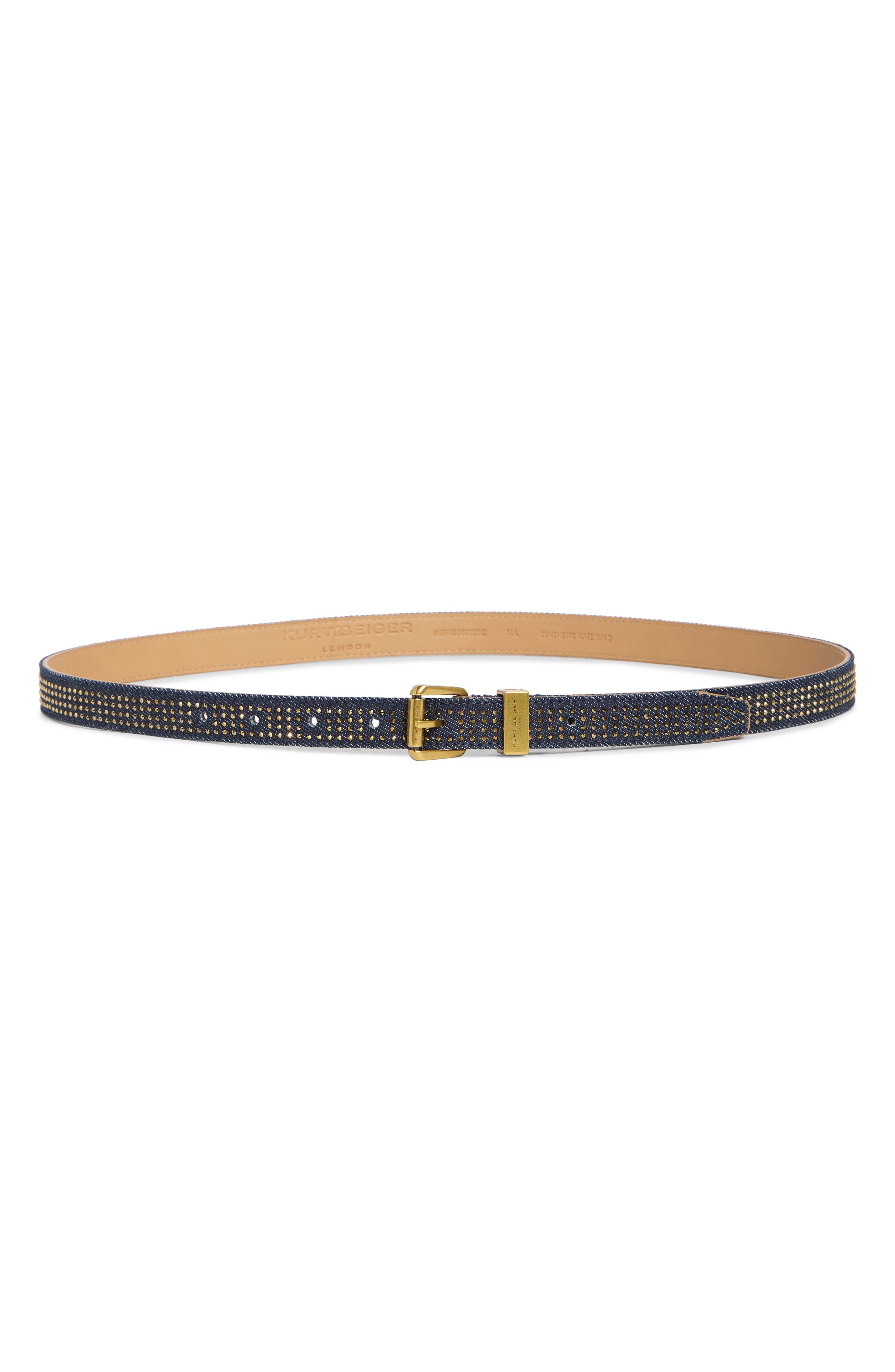 BLUE DENIM/ ANTIQUE BRASS