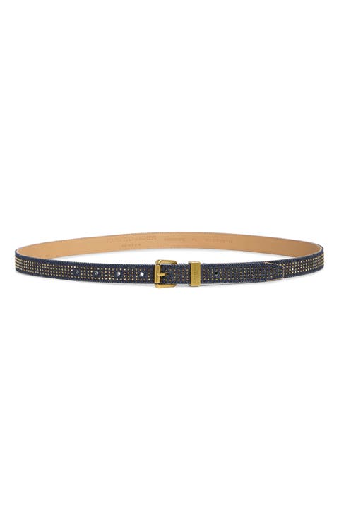 Denim Scratchy Belt