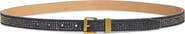 Kurt Geiger London Denim Scratchy Belt