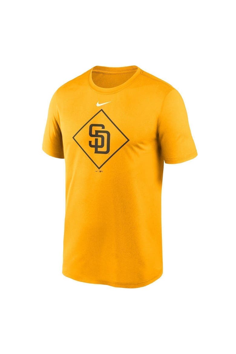 Men's Nike Gold San Diego Padres Legend Icon Performance T-Shirt, Alternate, color, Gold
