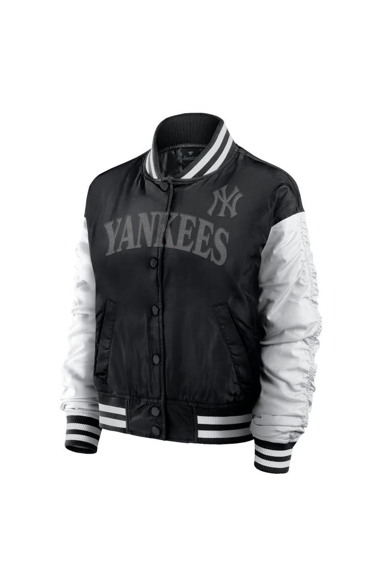 FANATICS Women's Fanatics  Black New York Yankees Elements Wave Full-Snap Jacket, Alternate, color, Black