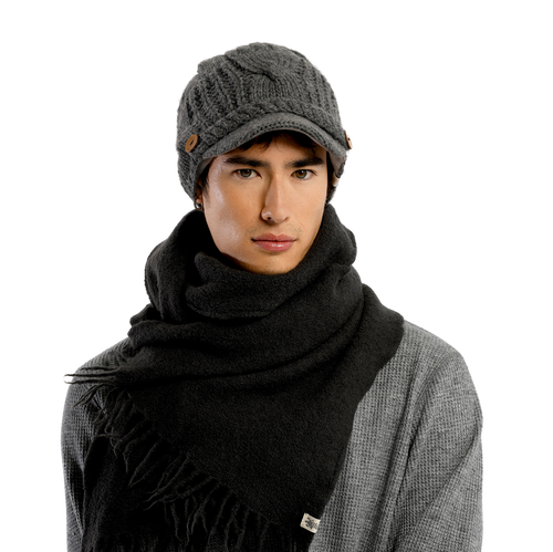 Nirvanna Designs Broadway Hat In Ash