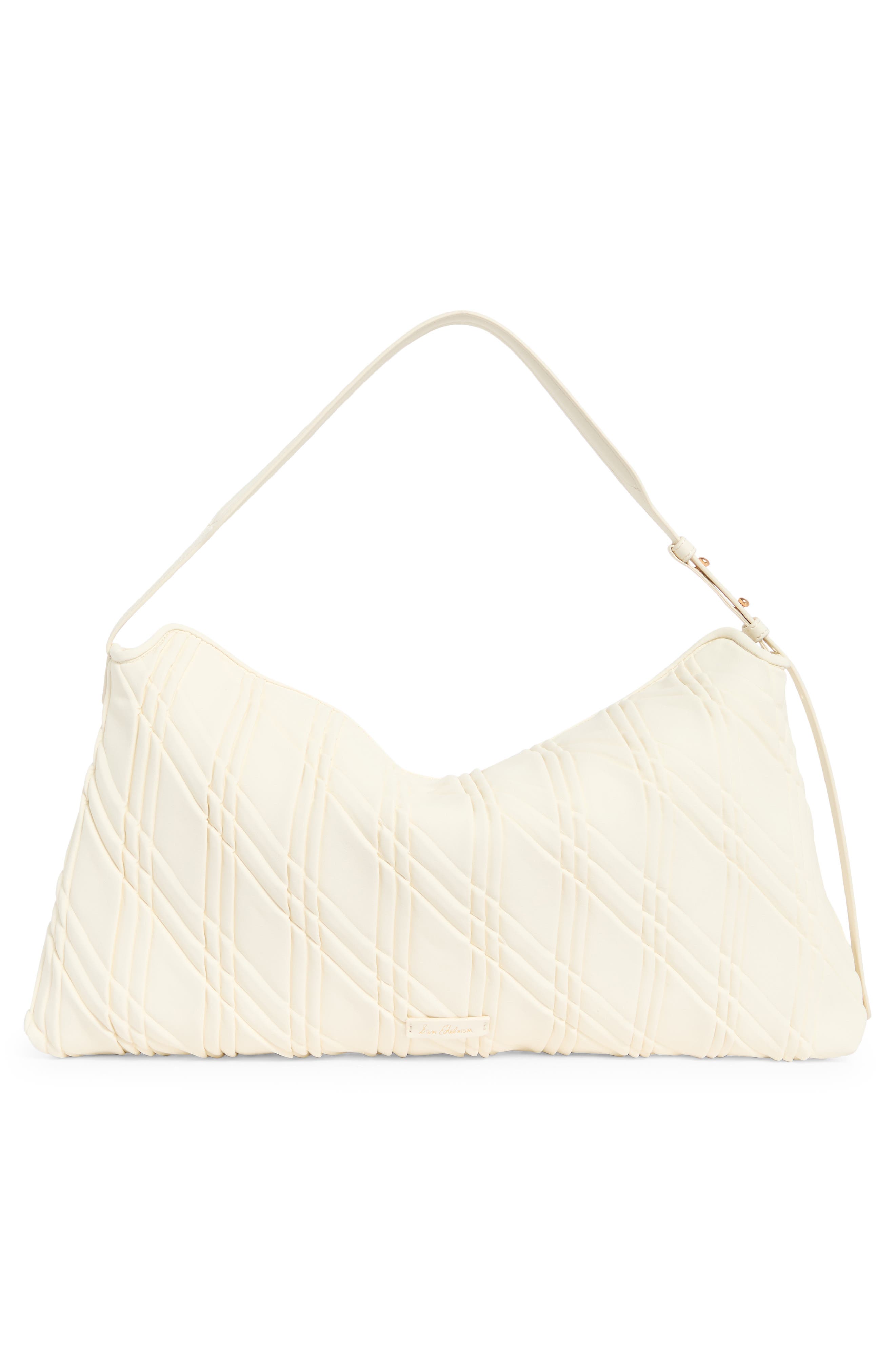 Sam Edelman Peddy Shoulder Bag, Alternate, color, Ivory