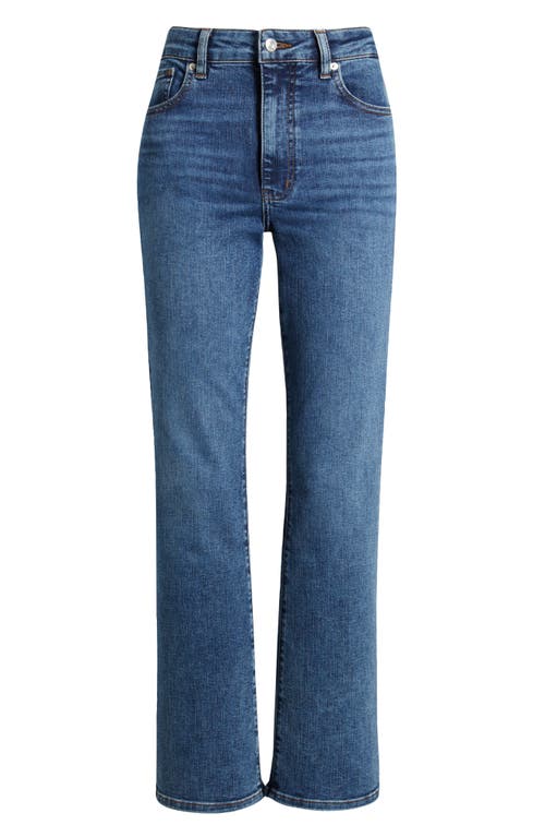 Frame The Reboot High Waist Crop Flare Jeans In Blue