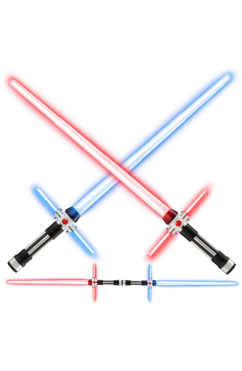 USA Toyz Crossbeam Galaxy Light Up Swords, Main, color, 