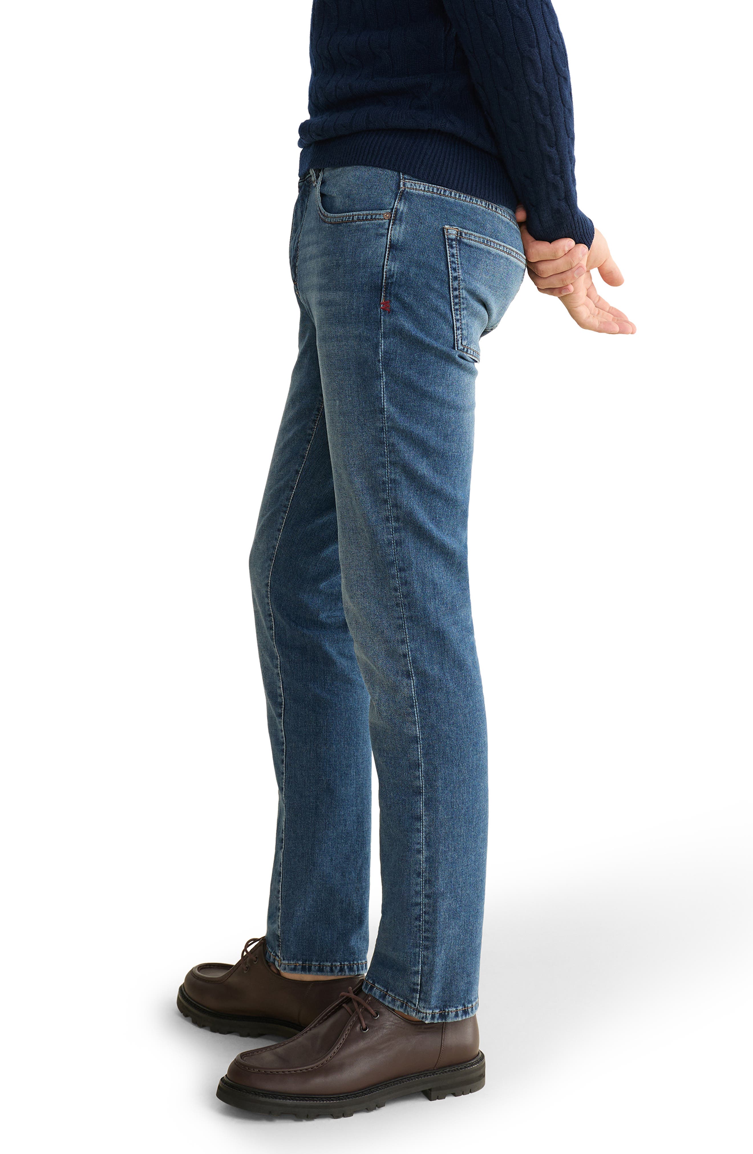 WARP+WEFT AMS Slim Knit Jeans (Men) | Nordstrom