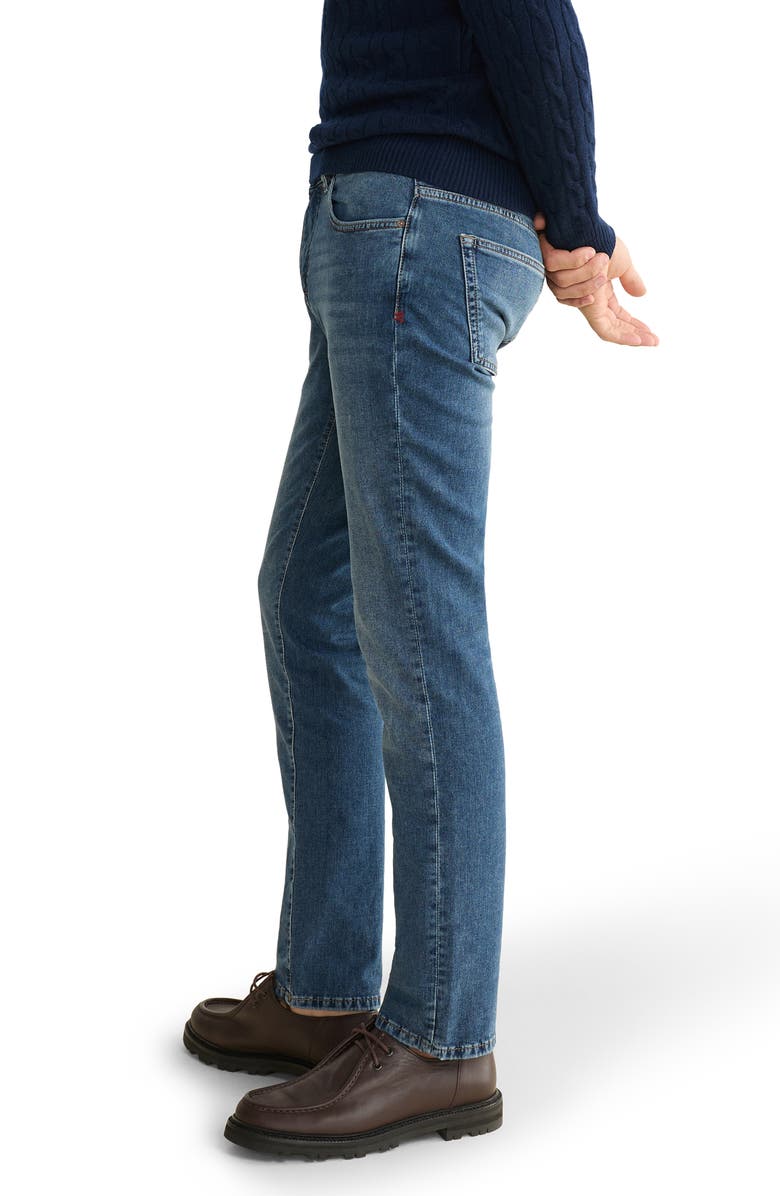 WARP+WEFT AMS Slim Knit Jeans, Alternate, color, Oxford