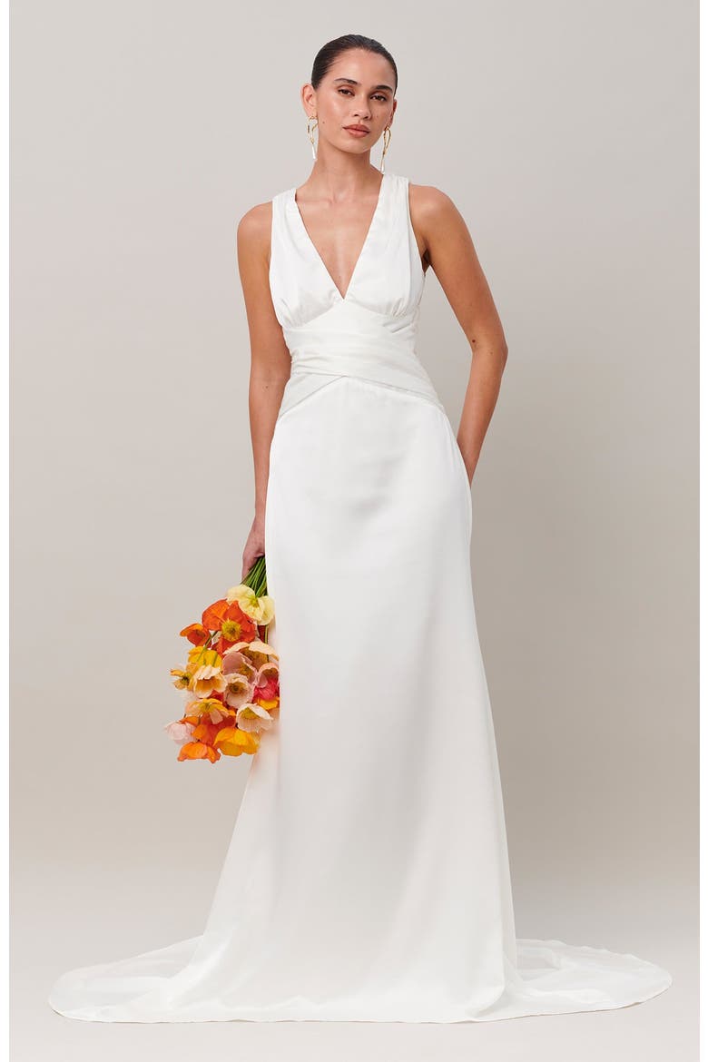 Riviera Gown, Main, color, White