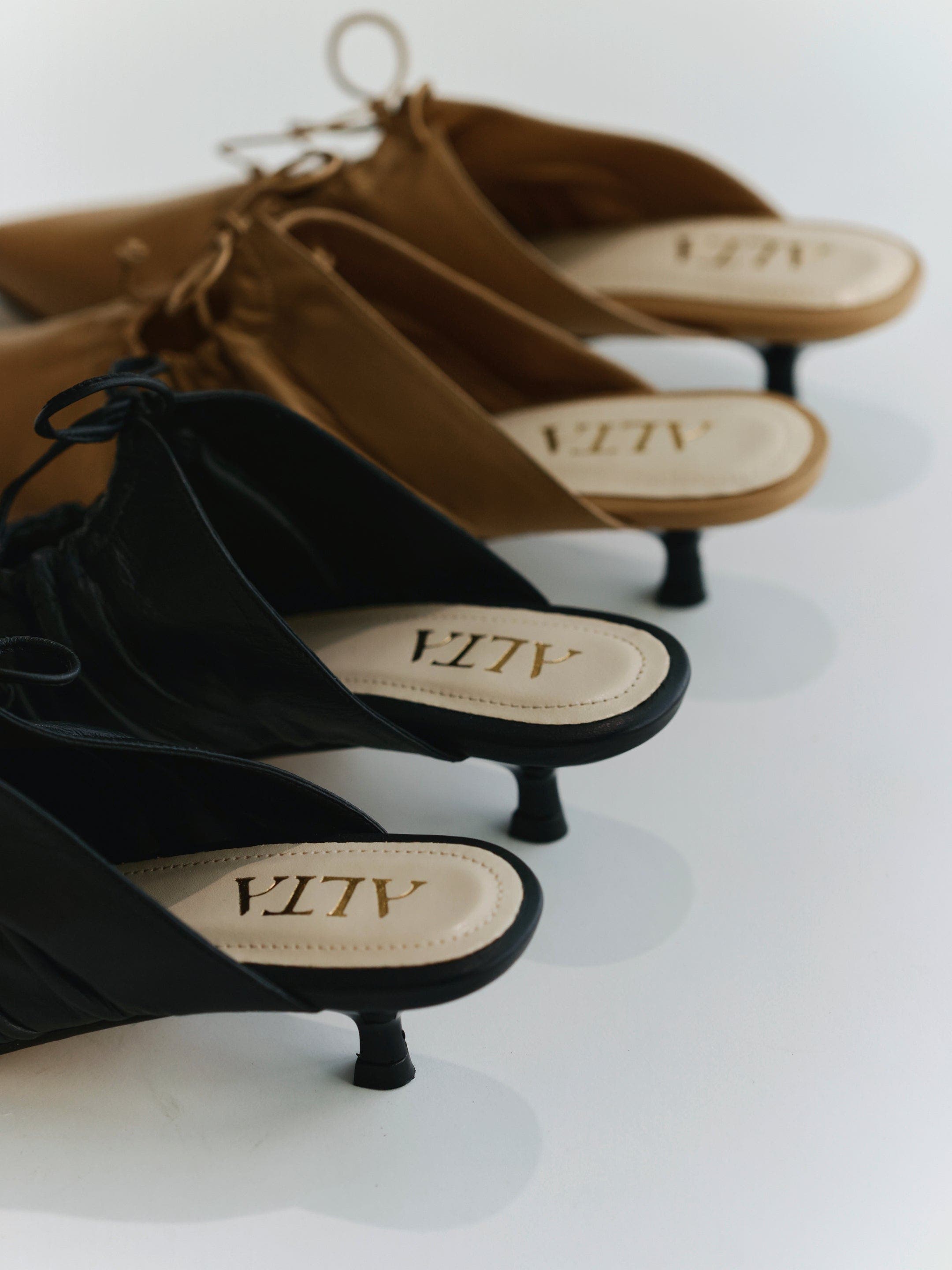 ALTA Belza Mules, Alternate, color, Black