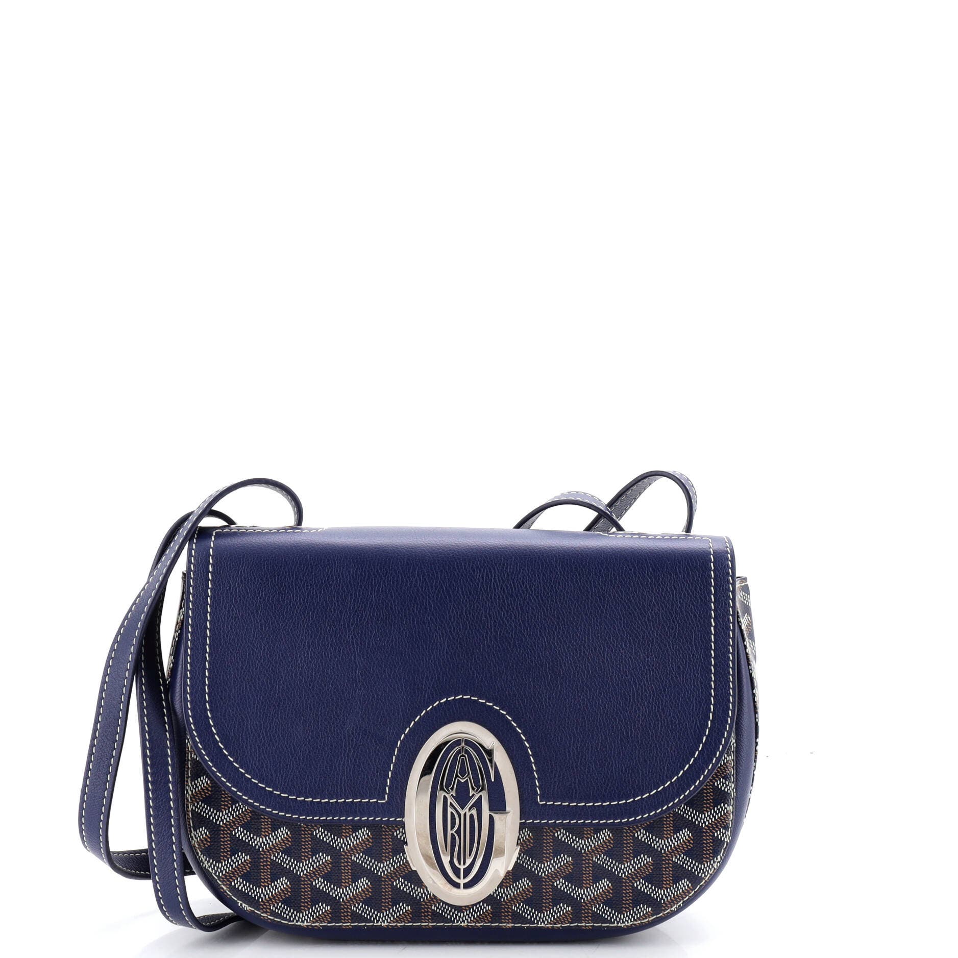 233 Bag Coated Canvas and Leather, Main, color, Blue