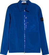 Stone Island Regular Fit Coated Overshirt