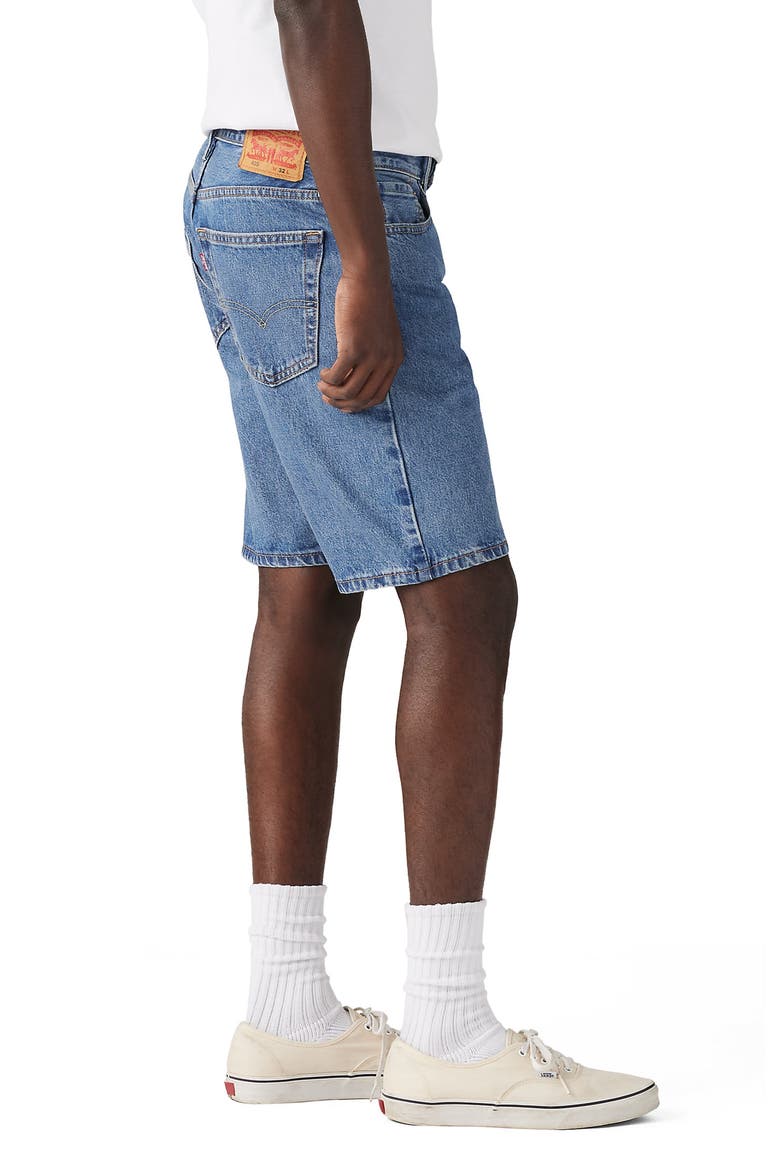 405 Standard Denim Shorts, Alternate, color, MEDIUM SCORE SHORT