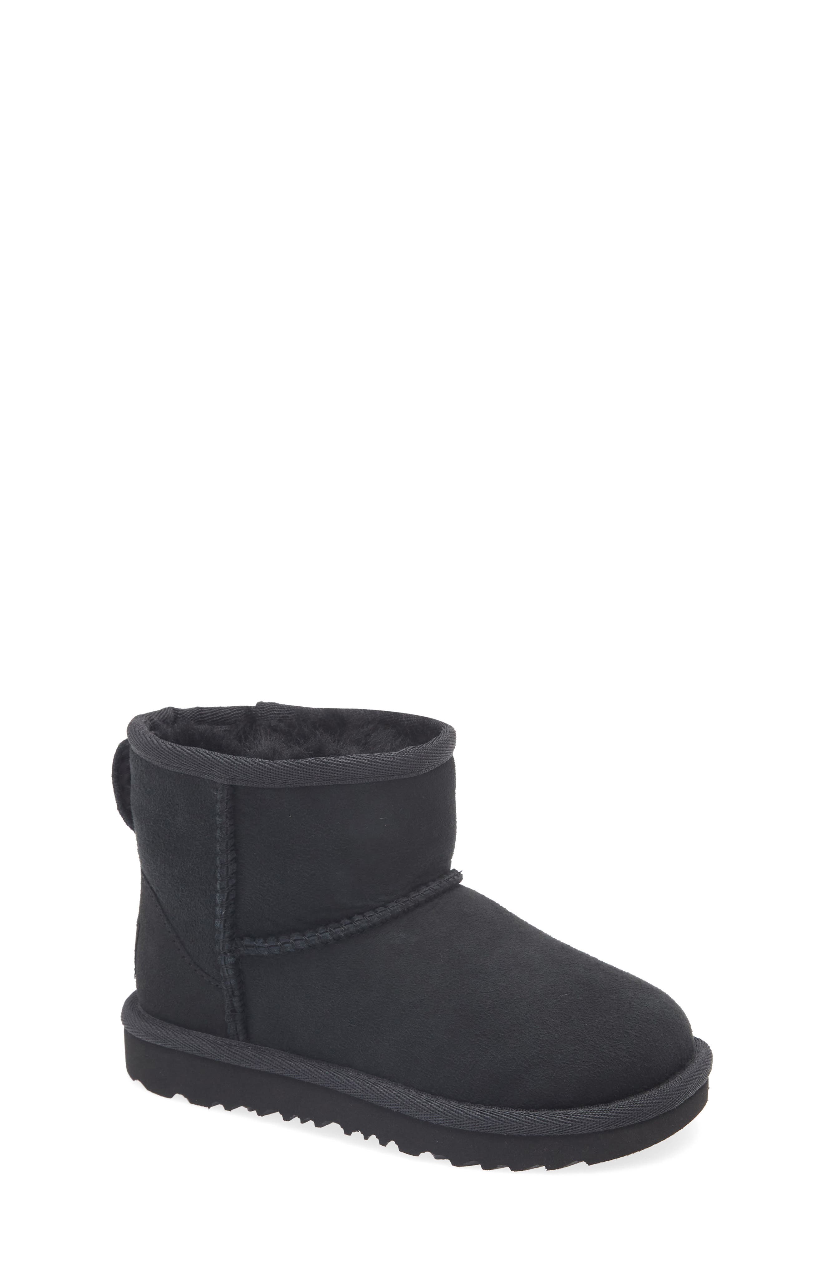 UGG<sup>®</sup> Kids' Classic Mini II Boot, Main, color, Black