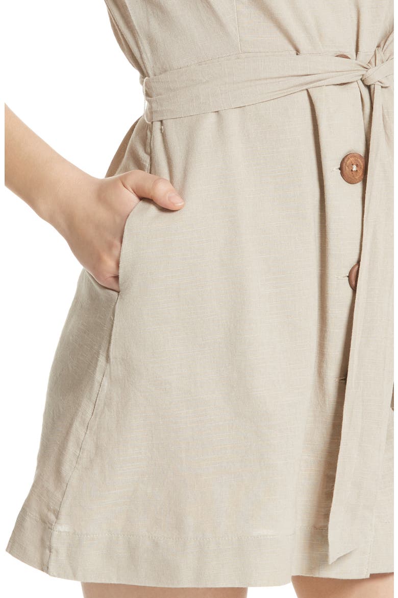 Hepburn Safari Shirtdress, Alternate, color, GREY