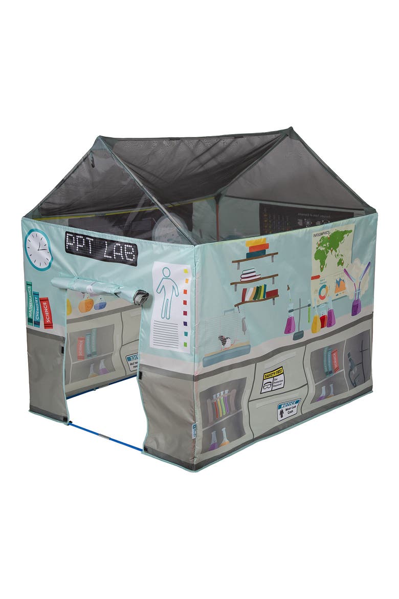 Kids' Science Center Play Tent, Main, color, GREY