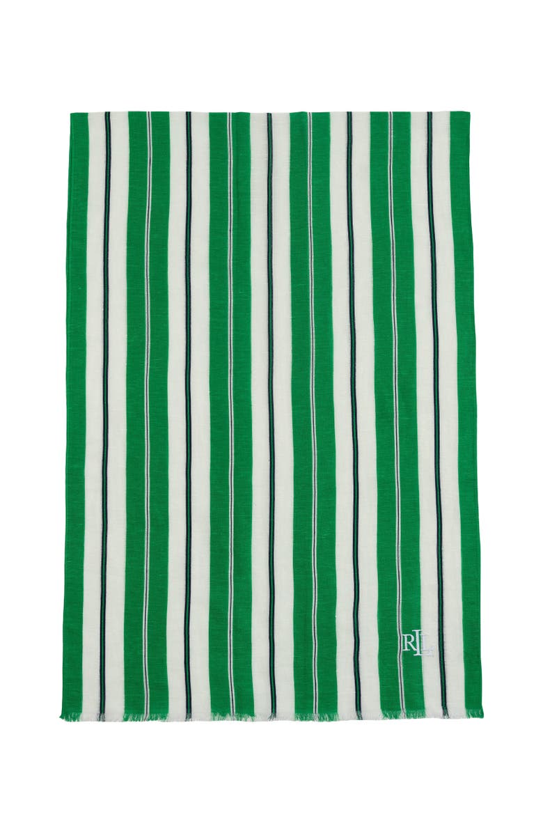 Lauren Ralph Lauren Stripe Wrap, Alternate, color, Stem