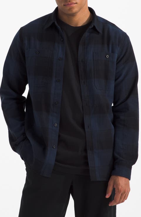 Arroyo Plaid Cotton Flannel Button-Up Shirt