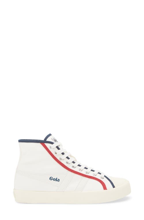 Gola Coaster Smash High Top Sneaker In Multi
