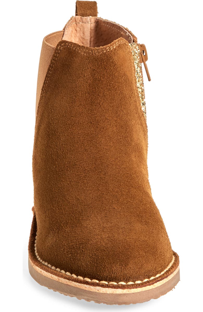 CHILDRENCHIC Kids' Olivia Chelsea Boot, Alternate, color, Camel