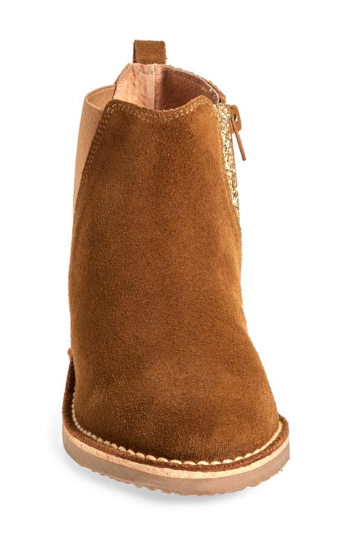 Childrenchic Kids' Olivia Chelsea Boot In Camel