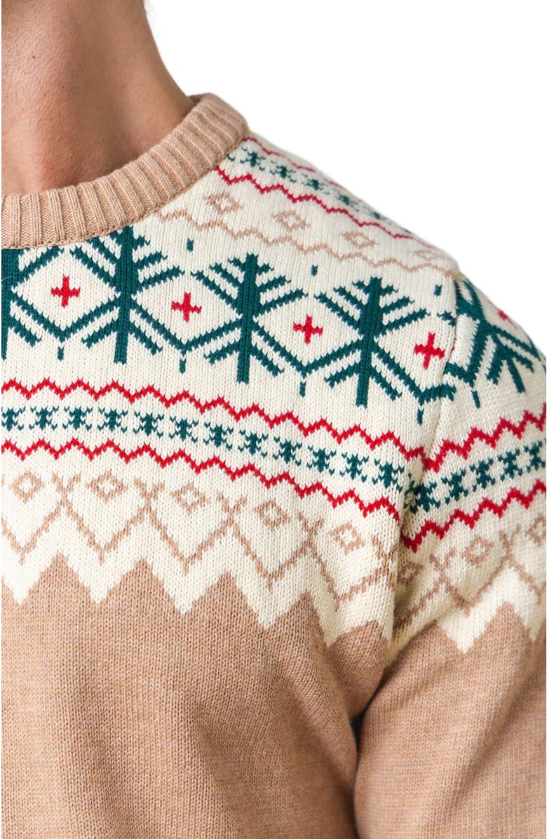 Hope & Henry Men's Organic Fair Isle Sweater, Alternate, color,