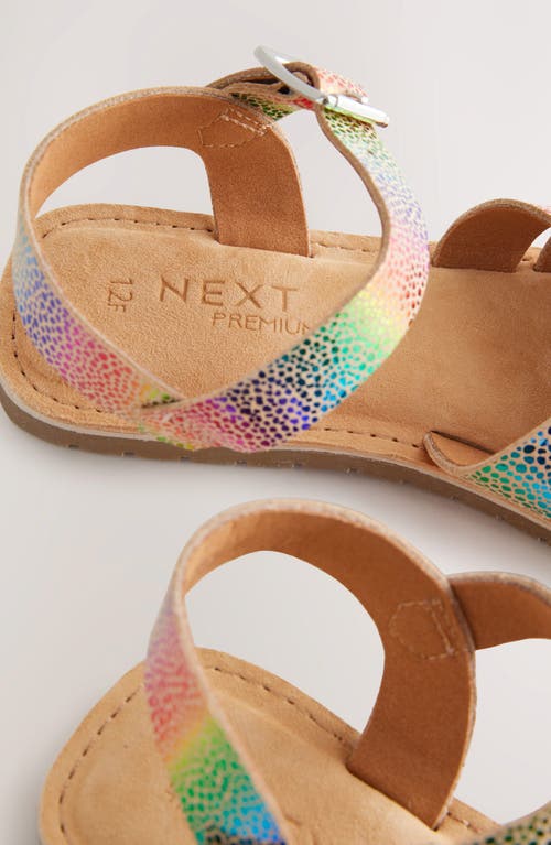 Next Kids' Rainbow Sandal In Multi