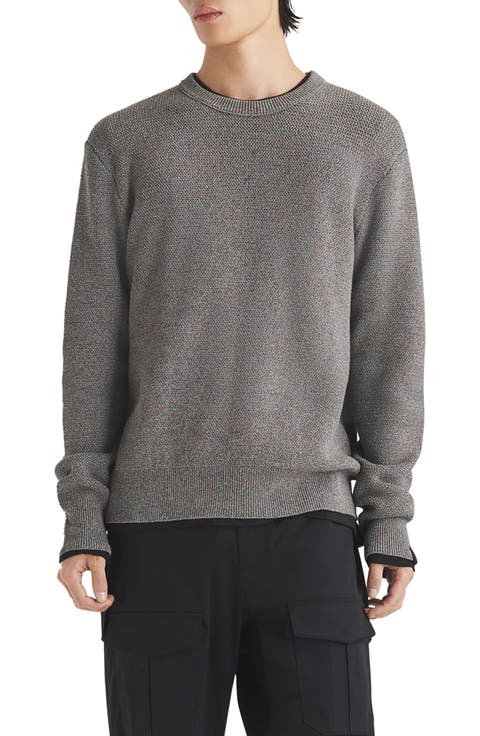 Dexter Marled Organic Cotton Blend Sweater