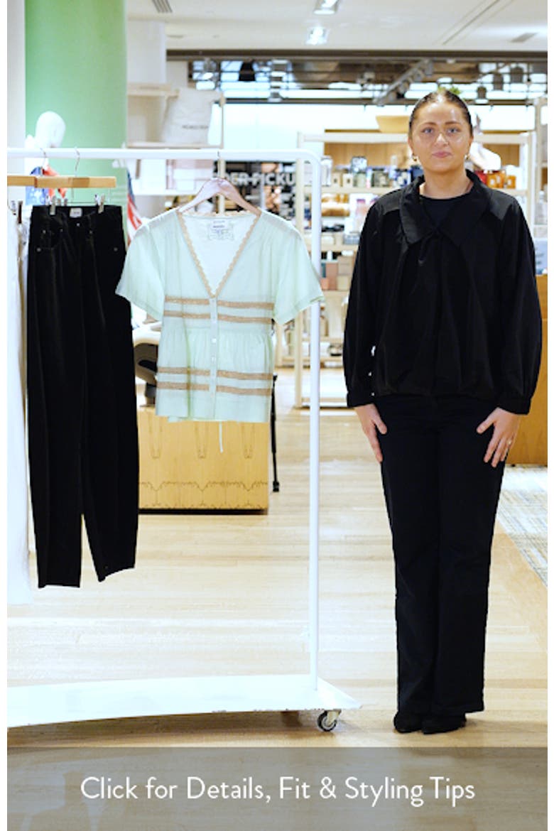 Tilda Lace Organic Cotton Top video