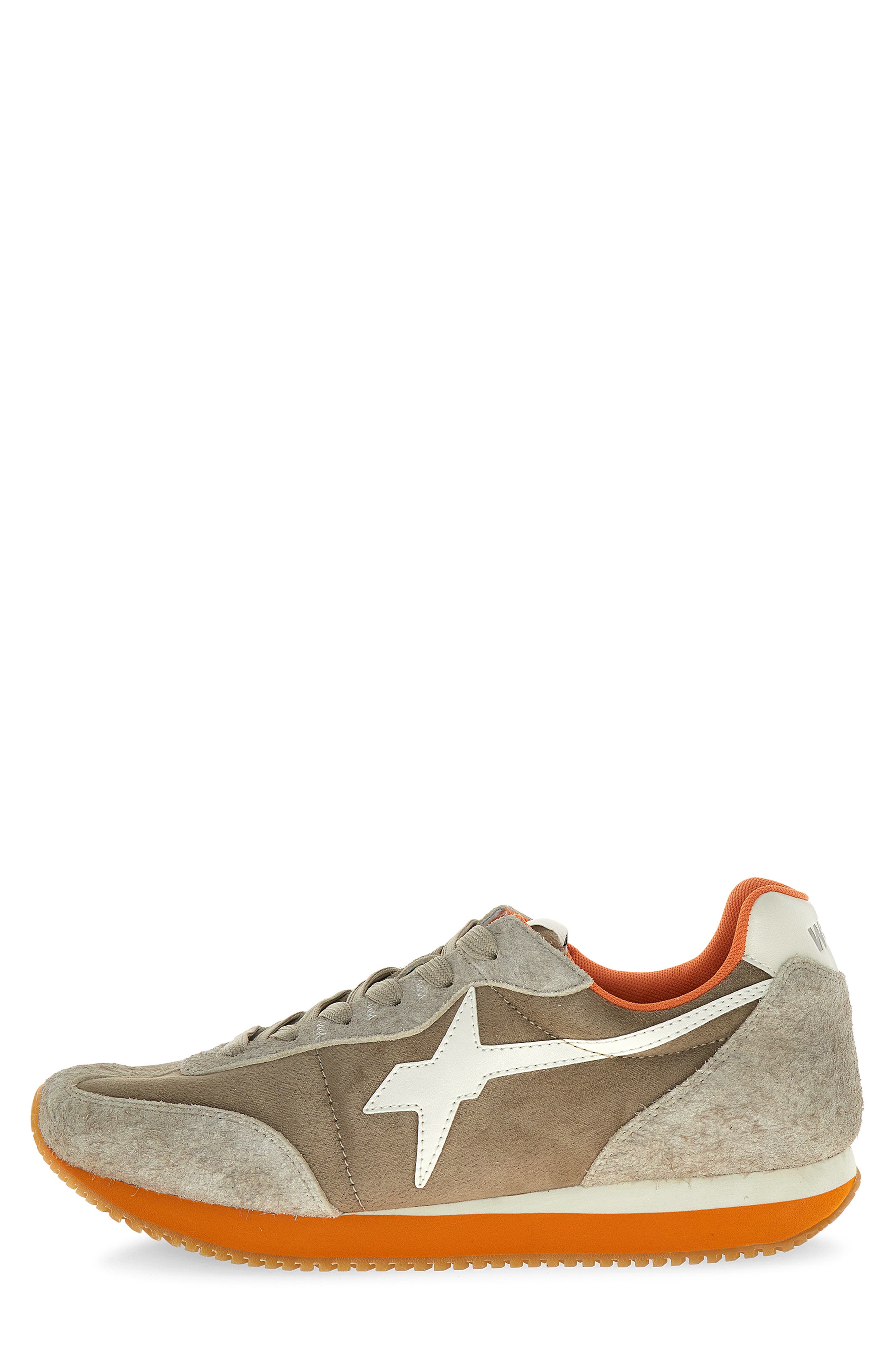 W6YZ Samoa Suede Sneaker, Alternate, color, Taupe Bone
