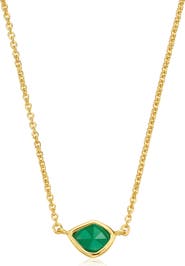 Monica Vinader Siren Mini Nugget Pendant Necklace