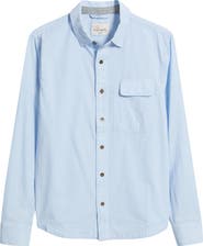 Imperfects Tradesman Cotton Chambray Button-Up Shirt